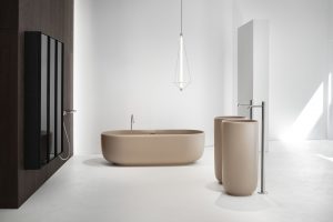 cada baie, lavoar modern, bej