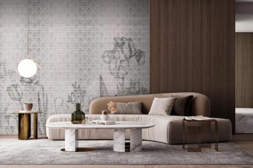 Interior,Living,Room,Wall,Mockup,-,3d,Rendering,,3d,Illustration